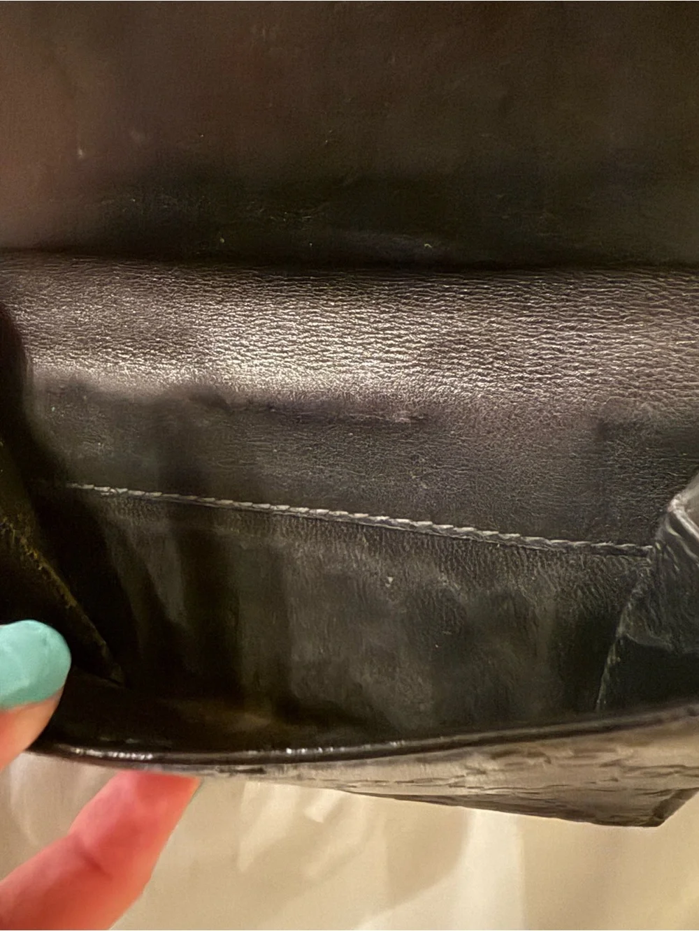 Gucci Black Guccissima Leather Wallet-COA